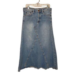 MODEST JEANSBLUEJ-Style 102NP WOMEN'S DENIM SKIRTS LONG DENIM SKIRT MODEST JEANSBLUEJ-Style 102NP WOMEN'S DENIM SKIRTS LONG DENIM SKIRT